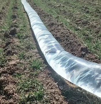 Disposable Plastic Lay-Flat Irrigation Hose, Thickened Agricultural Water Pipe for Furrow Irrigation