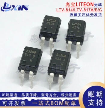 Lite-On Original LTV-817S LTV-814S Optocoupler LTV817A/B/C LTV814A Surface-Mount Through-Hole