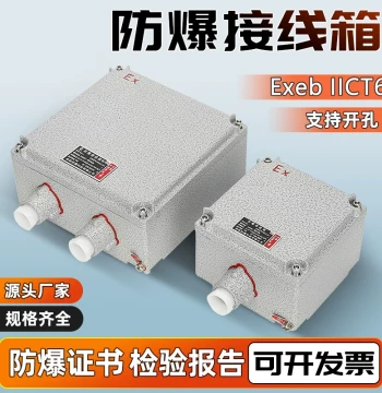Explosion-Proof Junction Box 300*200 Increased Safety Type Empty Electrical Box, Explosion-Proof Monitoring Box, Instrument Terminal, Operation Column, Button Box