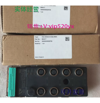 Imported P+F Pepperl+Fuchs VBA-4E4A-G12-ZAJ/EA2L Available with Pre-wired Cable, Order No. 8040