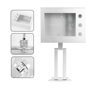 7-Inch Aluminum Alloy Mounting Box for Weinview HMI, Touchscreen Control Cabinet; 10-Inch PLC Wall-Mounted Electrical Enclosure