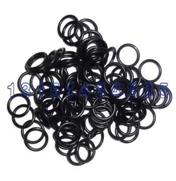 Outer Diameter 7/7.5/8/8.5/9/9.5/10*1.5 MM Black Oil-Resistant Nitrile Rubber O-Ring Seals