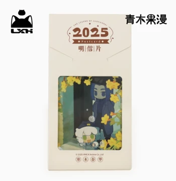 [Authentic In Stock] Luo Xiaohei War Record 2025 Solar Term Postcard Commemorative Collection Card Anime Merchandise