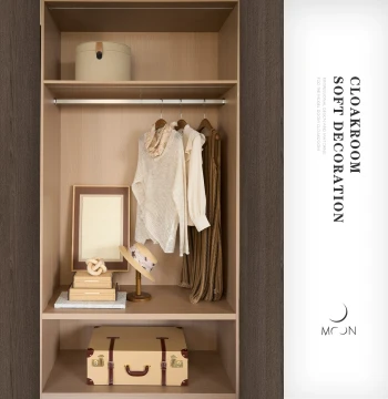 MOON Space New Chinese Style Model Room Ladies Walk-in Closet Wardrobe Clothes Shirt Ornament Home Showroom Decor