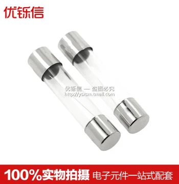 6x30mm Glass Tube Fuse, Fuse 0.5A 1A 2A 3A 4A 5A 6A 10A 15A 20A