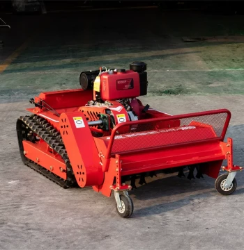 Direct Factory Remote-Control Diesel Lawn Mower, 10HP, Long-Distance Operation Grass Cutter