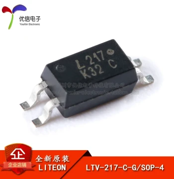 Original Authentic SMD LTV-217-C-G SOP-4 Phototransistor Output Optocoupler Chip