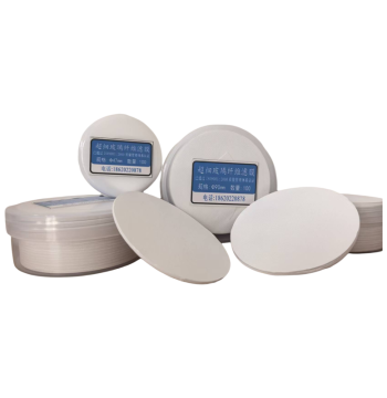 Ultrafine Glass Fiber Filter Membrane Dust Sampling Filter Paper 47mm 90mm TSP Sampling Filter Membrane Invoice Available Free Shipping