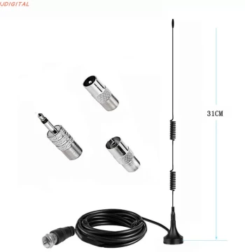 Indoor Digital HD Radio F Radio Stereo Magnetic Base FM Radio Antenna FM ANTENNA