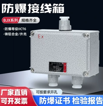 Explosion-Proof Junction Box 200*135 - Increased Safety Terminal Box, Control Box, and Monitoring Enclosure