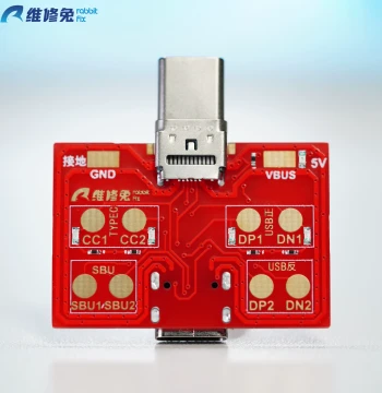 Repair Rabbit Android TYPE-C Charging Detection Small Board Tail Plug Detection Board Charging DN DP CC Line Detection