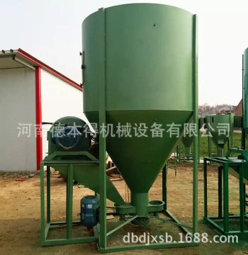 Direct Sales 2-Ton Cattle Pig Duck Feed Mixed Mixer for Breeding, Large-Scale Feed Crushing Mixing Pellet All-in-One Machine