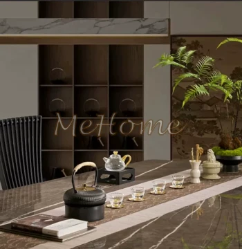 New Chinese Song Dynasty Aesthetic Model Room Club Hotel Tea House Tea Space Study Soft Furnishing Accessories Teapot Ornament