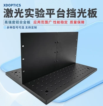 Optical Board Laser Baffle, Safety Shielding Plate, Light-Blocking Board for Darkrooms and Labs, Customizable