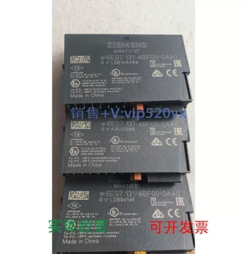 In Stock Brand New Siemens Module 6ES7131-4BF00-0AA0 No Packaging 99.9% New Actual Photos