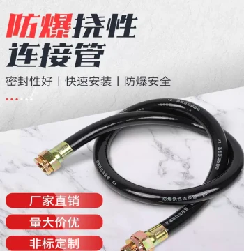 Explosion-Proof Cable Conduit Metal Flexible Hose DN15/20/25/32/40/50 BNG Explosion-Proof Flexible Connection Pipe