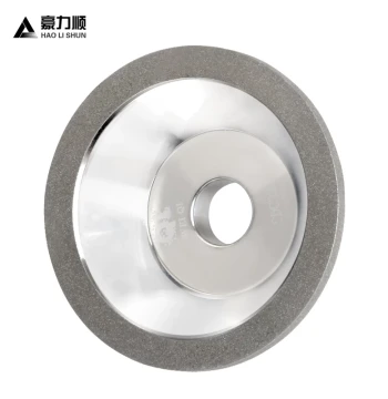 Taiwan Hao Lishun Alloy Grinding Wheel, Diamond Bowl-Type Alloy Grinding Wheel for Tungsten Steel Cutting Tools, 100-600 Grit