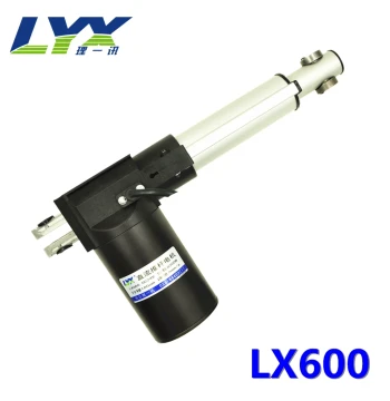 Li Yixun LX600 Electric Linear Actuator 12V 24V DC Push Rod Motor 6000N Electric Linear Telescopic Rod Push Pull