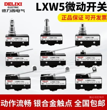 Delixi Travel Micro Limit Switch LXW5-11D1 11G1 11G2 11M 11N1 11Q1 11Q2