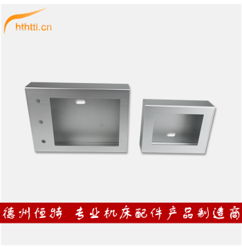 Hengte Direct Sales 7-inch Aluminum Alloy Installation Box Touch Screen 10 Operation Box Custom HMI Control Box Bracket