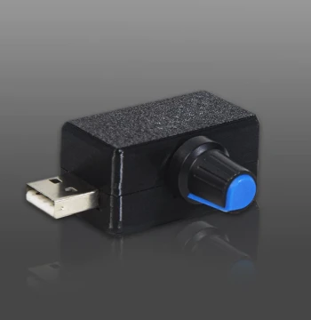 Speed Controller 4-12V Voltage Adjustment with Switch Position Protection Fan Laptop Phone Cooler USB Stepless Speed Control