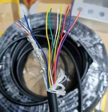 Shielded Hybrid Multi-Core Signal Cable with Network Wire – Dedicated for 7-Inch and 10-Inch Touchscreen Mounting Boxes