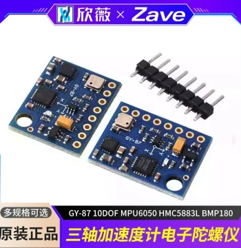 GY-87 10DOF MPU6050 HMC5883L BMP180 3-Axis Accelerometer Electronic Gyroscope