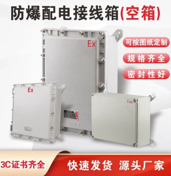 Explosion-Proof Box 400*300 Empty Box, 500*400 Power Distribution Lighting Box, Instrument Box, Stainless Steel Distribution Wiring Box