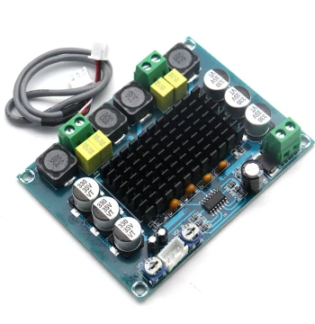 XH-M543 High-Power Digital Amplifier Board TPA3116D2 Audio Amplification Module Class D Dual Channel 2*120W