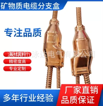 Mineral Insulated Cable Branch Box BTTZ Cable Brancher, Single/Dual/Triple/Quad/Quint Core Mineral Cables