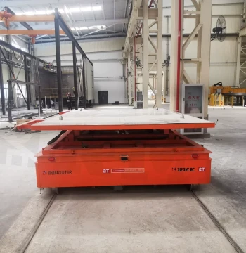 Heavy-Duty RGV Rail Guided Vehicle Cross-Intersection Intelligent Rail Shuttle Car Rail-Guided Vehicle RGV