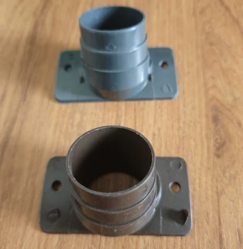 40° Angled Drain Connector for Sunroom and Canopy
