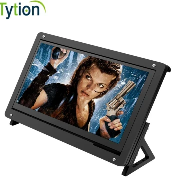 7-inch HD Resistive Touch Screen Display with Acrylic Case and Stand for Raspberry Pi