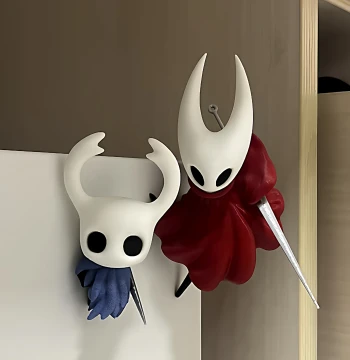 Hollow Knight Fridge Magnet Merchandise Figure, Song of Silk Desktop Ornament, Car/PC Case Decoration, Creative Gift for Men