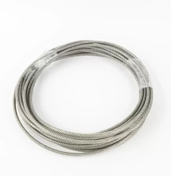 Fine Soft Steel Wire Rope Lifting Sling Clothesline 1 1.5 2 3 4 5 6 8mm 304 Stainless Steel Wire Rope