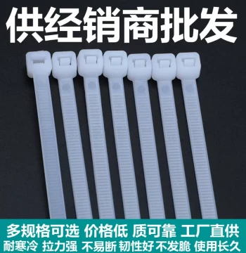 Wire Organization and Fixing Cable Ties Self-Locking Nylon Straps for Computer Cables Plastic Rope Tighteners for Storage