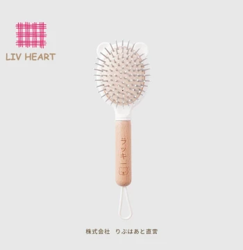 [Air Cushion Massage Comb] LIVHEART Cute Comb for Head Meridian Massage, Suitable for Long and Curly Hair for Women