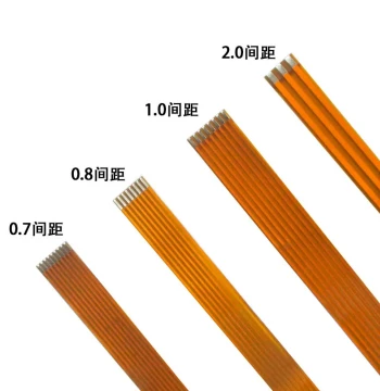 FPC Soldering Flat Cable Pitch 0.8-1.0-0.7-1.5-2.0-2.54 3P-50pin Length 10-200