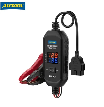 AUTOOL Car OBD Battery Replacement Power Maintenance Tool Voltage Current Display Battery Power-Off Memory Keeper