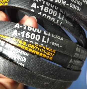 Shuanghua Type A V-Belt A480-2200 Rubber Belt for Industrial Motor Drive Transmission - Full Range