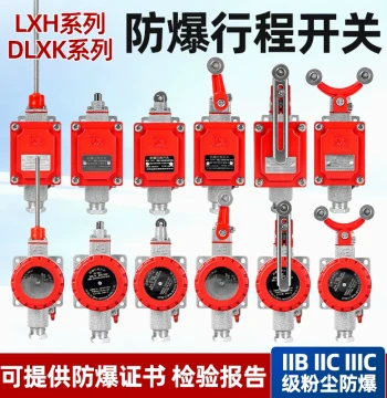 Explosion-Proof Travel Switch DLXK Explosion-Proof Limit Switch LX5--Z Type L Type B Type D Type H Type N Type Explosion-Proof Switch