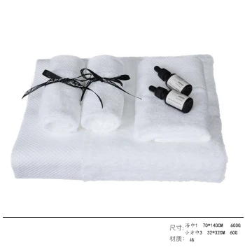 Model Room Bathroom Towel Bath Set Ornament Laundry Room Soft Furnishing Bathrobe Cosmetics Matching Combo Decor
