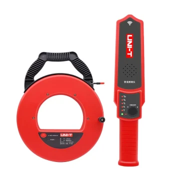 UNI-T UT661A Handheld High-Precision Wall Pipe Blockage Detector Conduit Unclogger Iron Pipe PVC Metal Pipe