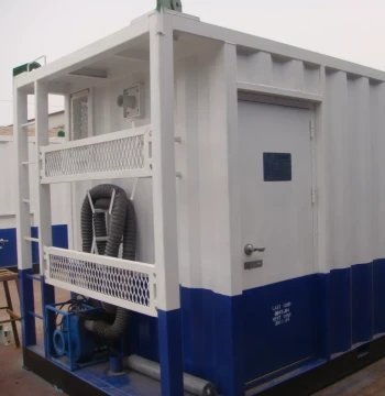 Specialized Container: Custom-Designed Equipment Container House with Circuitry and Lighting