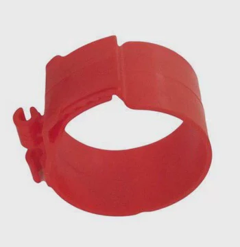 Central Air Conditioning Pipe Clamp Hanging Pipe Clamp Nylon Pipe Clamp Fixing Clamp Pipe Clip Engineering Plastic with Adhesive