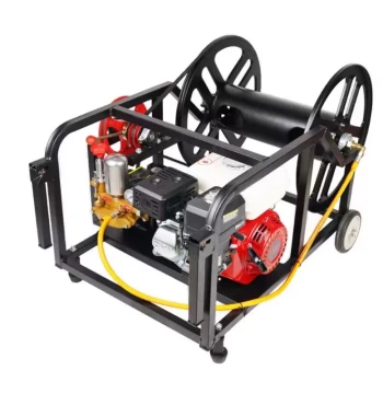 Automatic Hose Reel Gasoline Engine Fully Automatic Remote Control Electric Sprayer Fruit Tree Garden Spraying Machine