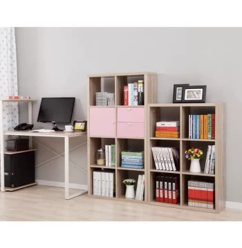 Simple Children's Grid Storage Cabinet – Modular DIY Display Unit for Kindergartens, Classrooms, and Product Showcases