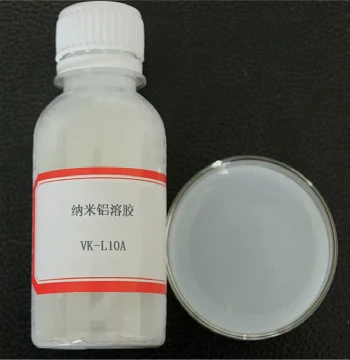 Boehmite-type Nano Aluminum Sol / Near-neutral Nano Aluminum Hydroxide Solution / 10nm ALOOH Aqueous Solution