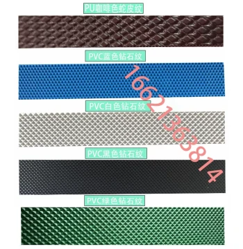 PU Snake Skin Coffee Brown Diamond Pattern Anti-Slip Chocolate Heat Shrink Packaging Machine L-Type Sealing Cutter Conveyor Belt