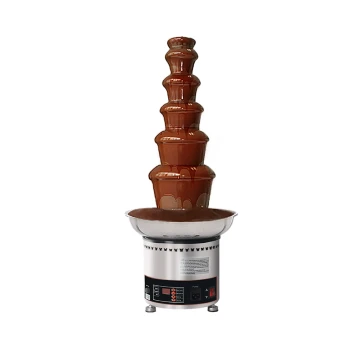 Multi-Specification 6-Layer Electric Chocolate Fountain Machine Chocolate Waterfall Hotel Buffet Decorative Fountain Machine